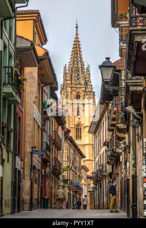 Oviedo, Asturien, Spanien, Europa Stockfoto