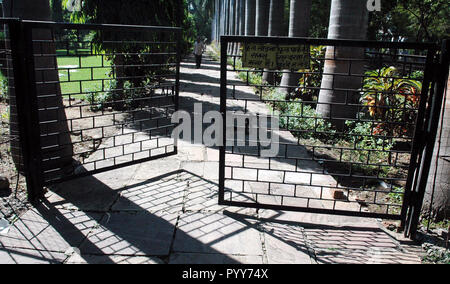 Garten, Union Carbide Gasleck Tragödie, Bhopal Madhya Pradesh, Indien, Asien Stockfoto