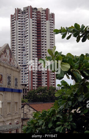 Marathon Gebäude, Lower Parel, Mumbai, Maharashtra, Indien, Asien Stockfoto