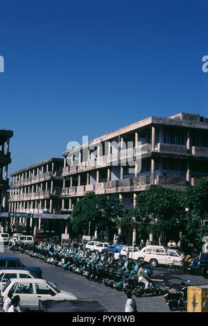 Einkaufszentrum, Chandigarh, Union Territory, Indien, Asien Stockfoto