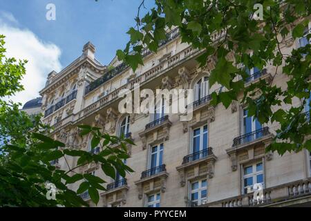 Frankreich, Ile de France, Paris, 7. Arrondissement, Paris, 17 Boulevard Raspail, post-haussmanniens, gehauene Steine Stockfoto