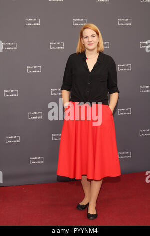 Filmfest Hamburg 290918, Andre Mann 'Die Affaere Borgward' mit: Natalia Grzegorzek" ein Trainer, der Tochter 'Wo: Hamburg, Deutschland Wann: 30 Sep 2018 Credit: Becher/WENN.com Stockfoto