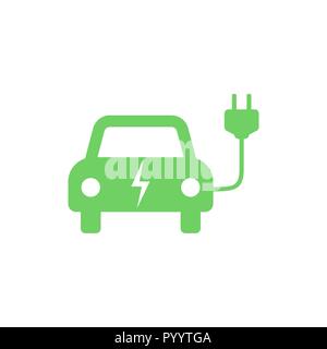 Elektrische Symbol Autom. Flache Bauform. Vector Illustration. Stock Vektor