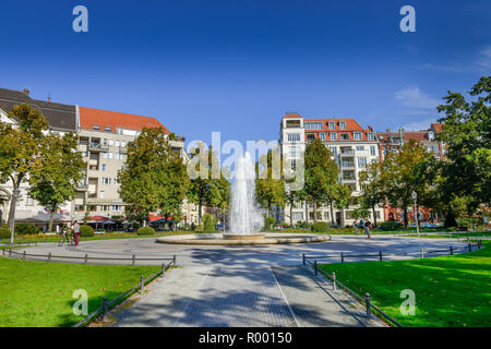 Viktoria Luise, von der Schönheit der Berge, Berlin, Deutschland, Viktoria-Luise-Platz, Schöneberg, Deutschland Stockfoto