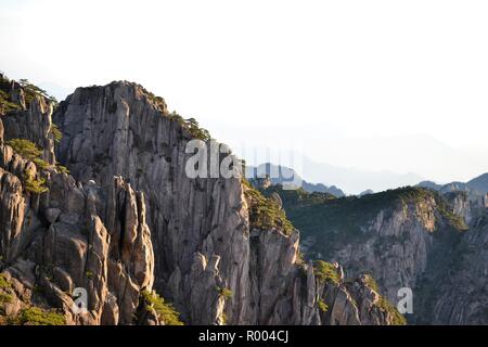 Huangshan Yellow Mountain in Anhui, China, Unesco Weltkulturerbe ASIEN Landschaft Stockfoto