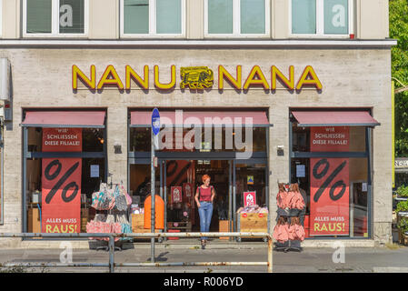 Auch Nana, Turmstraße, Moabit, Mitte, Berlin, Deutschland, Nanu Nana, Mitte, Deutschland Stockfoto