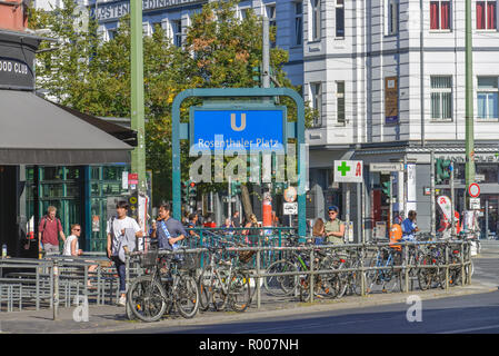 Rosenthaler Platz, Torstraße, Mitte, Berlin, Deutschland, Rosenthaler Platz, Mitte, Deutschland Stockfoto