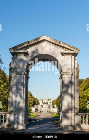 Hillsborough Memorial Garden in Port Sunlight, Wirral, Merseyside, England Stockfoto