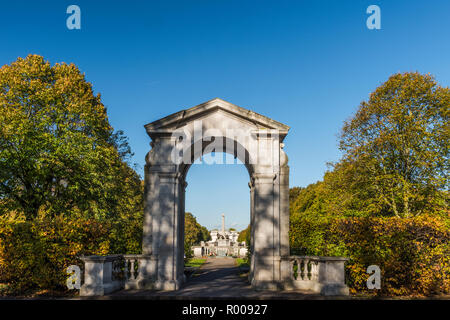 Hillsborough Memorial Garden in Port Sunlight, Wirral, Merseyside, England Stockfoto