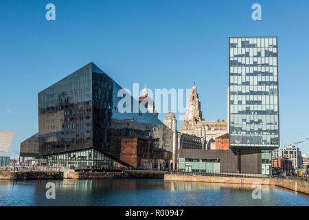 Royal Albert Docks, Liverpool, Merseyside, England Stockfoto