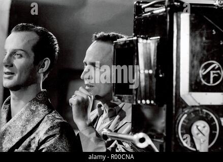 Djavulens oga-Jahr: Schweden 1960 Regie: Ingmar Bergman Jarl Kulle, Ingmar Bergman schießen Bild Stockfoto