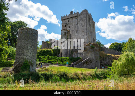 Blarney Castle und Gärten, in der Nähe von Cork im County Cork, Republik von Irland Stockfoto