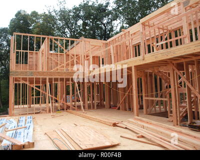 Neue Rekonstruktion ein Wahrzeichen altes Hotel in Morris County, New Jersey Stockfoto