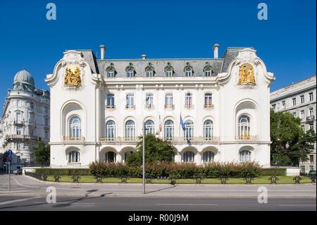 Wien, Französische Botschaft, Georges Chedanne 1900-1906 - Wien, Französische Botschaft, Georges Chedanne 1900-1906 Stockfoto