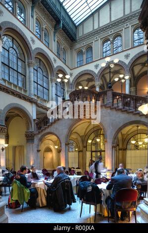 Wien, Kaffeehaus, das Café Central - Wien, Cafe Central Stockfoto