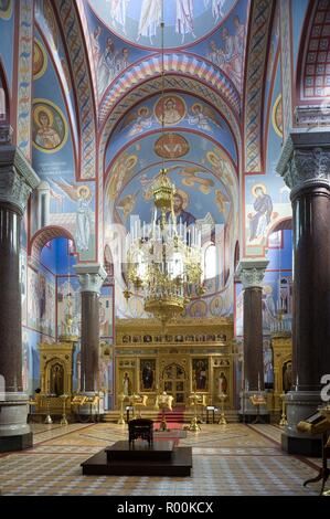 Wien, Russisch Orthodoxe Kathedrale Zum Heiligen Nikolaus - Wien, Russisch-orthodoxe Kathedrale Stockfoto