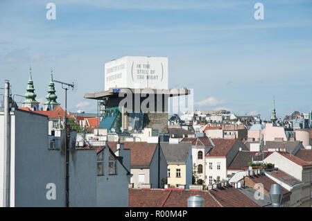 Wien, Flakturm Esterhazypark, Haus des Meeres Stockfoto