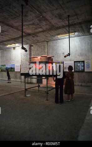 Wien, Flakturm, Kunstdepot des MAK, Wien Flakturm, Kunst Depot Museum für Angewandte Kunst Stockfoto