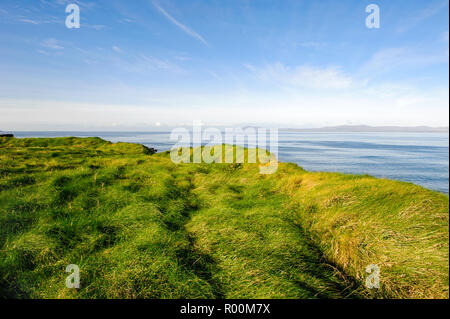 Szenische Ansicht vom Tullan Strand Sicht in Bundoran, Co Donegal, Irland Stockfoto