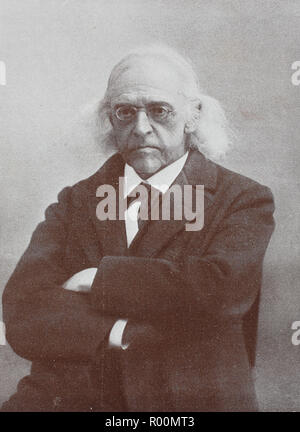 Digital verbesserte Reproduktion, Christian Matthias Theodor Mommsen, 1817 - 1903, deutscher klassischer Philologe, Historiker, Jurist, Journalist, Politiker und Archäologe, Deutschland, original Drucken aus dem Jahr 1899 Stockfoto