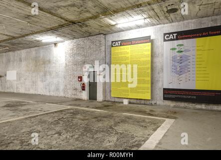 Wien, Flakturm, Kunstdepot des MAK, Wien Flakturm, Kunst Depot Museum für Angewandte Kunst Stockfoto