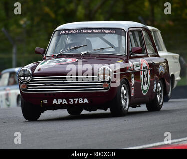 Luc Wilson, Austin A40, Classic Touring Car Racing Club, Pre-66, BARC, Britische Automobile Racing Club, nationale Meisterschaft, Brands Hatch, 20. Oktober Stockfoto