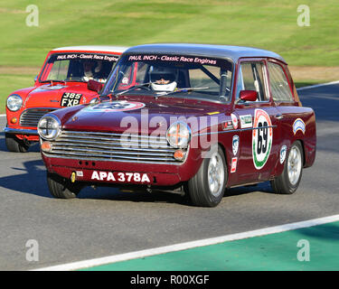 Luc Wilson, Austin A40, Classic Touring Car Racing Club, Pre-66, BARC, Britische Automobile Racing Club, nationale Meisterschaft, Brands Hatch, 20. Oktober Stockfoto