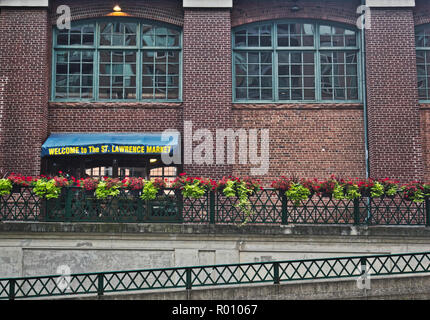 St Lawrence Markt, (gegründet 1803) Altstadt, Toronto, Ontario, Kanada Stockfoto