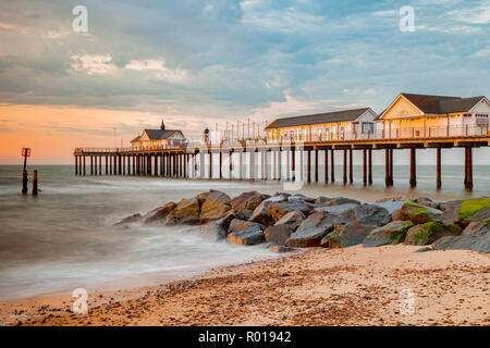 Southwold Pier, Southwold, Suffolk, England Stockfoto