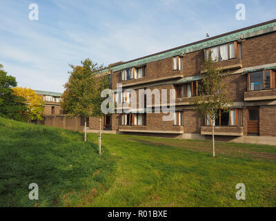 CAMBRIDGE, UK - ca. Oktober 2018: Churchill College Stockfoto