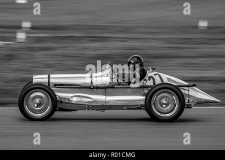 1937 MG Bellevue spezielle Treiber Tom Hardman Stockfoto