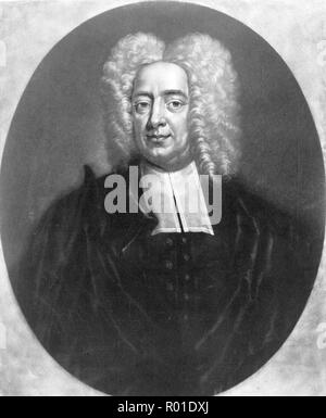 Cotton Mather, Cotton Mather (1663-1728) sozial und politisch einflussreichen puritanischer Pastor und Autor Stockfoto