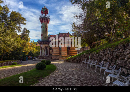 El Capricho, Comillas, Kantabrien, Spanien, Europa Stockfoto