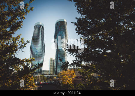 Moderne Türme Architektur, Mississauga, Kanada Stockfoto