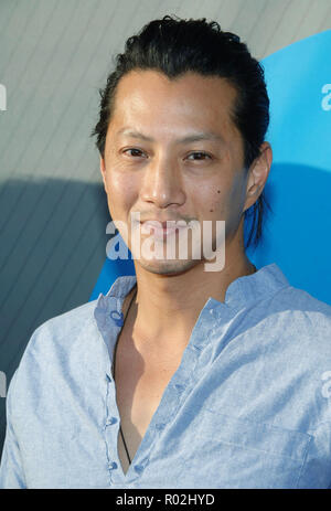 Will Yun Lee bei der Ankunft im tca (Fernsehen Kritiker Association) NBC Sommerfest auf dem Dach des Beverly Hilton Hotel in Los Angeles. headshot Augenkontakt LeeWillYun 138 Red Carpet Event, Vertikal, USA, Filmindustrie, Prominente, Fotografie, Bestof, Kunst, Kultur und Unterhaltung, Topix Prominente Fashion/Vertikal, Besten, Event in Hollywood Leben - Kalifornien, Roter Teppich und backstage, USA, Film, Stars, Film Stars, TV Stars, Musik, Promis, Fotografie, Bestof, Kunst, Kultur und Unterhaltung, Topix, headshot, vertikal, eine Person, von der ja Stockfoto