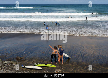 Surf City Gran Canaria Stockfoto