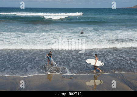 Surf City Gran Canaria Stockfoto