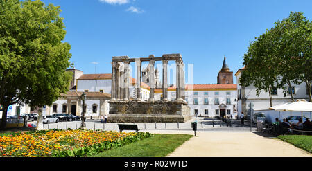 Evora: Ein wenig wichtig, historische Stadt im Zentrum von Portugal, in der Region Alentejo. Stockfoto