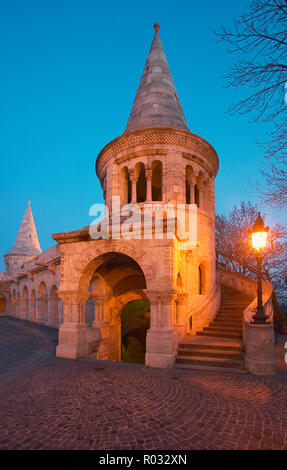 Fischerbastei, Budapest, Ungarn Stockfoto