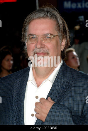 Matt Groening an der Simpsons anreisen, der Film Premiere an der Westwood Theatre in Los Angeles. headshot Augenkontakt GroeningMatt 217 Red Carpet Event, Vertikal, USA, Filmindustrie, Prominente, Fotografie, Bestof, Kunst, Kultur und Unterhaltung, Topix Prominente Fashion/Vertikal, Besten, Event in Hollywood Leben - Kalifornien, Roter Teppich und backstage, USA, Film, Stars, Film Stars, TV Stars, Musik, Promis, Fotografie, Bestof, Kunst, Kultur und Unterhaltung, Topix, headshot, vertikal, eine Person aus dem Jahr 2007, Anfrage tsuni@Gamma-USA.com Stockfoto