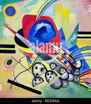 Blue-Red, Wassily Kandinsky, 1922, Zürich, Kunsthaus, Zürich, Schweiz, Europa Stockfoto