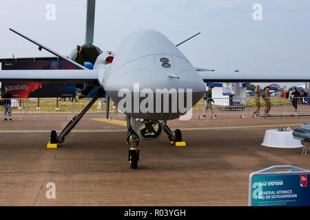 General Atomics MQ-9B Sky guardian UAV an der Royal International Air Tattoo 2018 Stockfoto