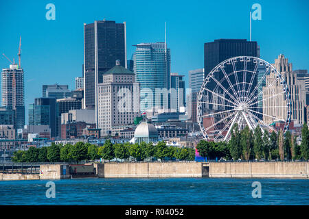 In der Nähe von Montreal, Downtown im Sommer Stockfoto