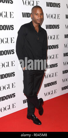 Foto muss Gutgeschrieben © Alpha Presse 079965 31/10/2018 Eric Underwood Witwen Special Screening in Zusammenarbeit mit der Vogue in der Tate Modern London Stockfoto