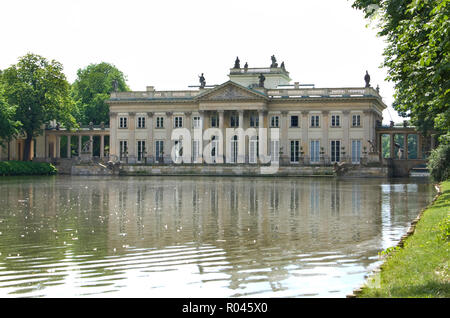 Lazienki Palast in Warschau. Polen Stockfoto