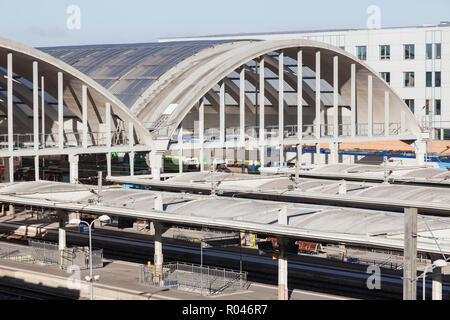 Bahnhof Reims. Reims, Grand Est, Polen. Stockfoto