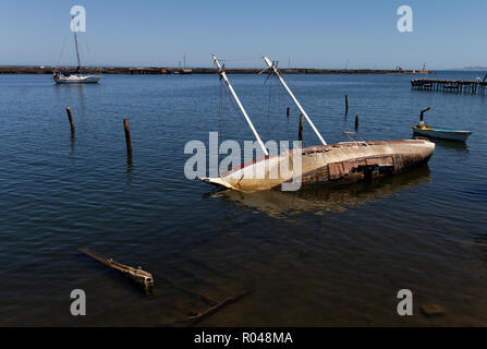 Verlassenen Hafen/Marina in Santa Rosalia, BCS, Mexiko Stockfoto