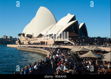 Sydney, Australien, Sydney Opera House Stockfoto