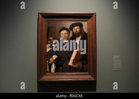 Die National Gallery Lorenzo Lotto Stockfoto