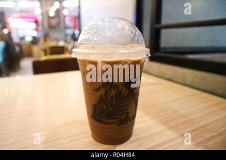 Thai Kaffee trinken auf den Tisch Stockfoto